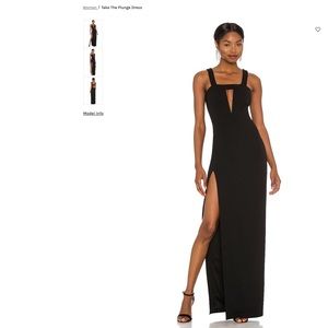 Katie may take the plunge dress